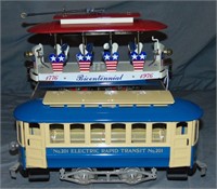 2 Modern St Ga Trolley Cars