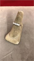 five stone sterling ring