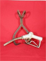 Vintage Ice Tongs & Gas Nozzle
