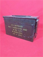 Metal Military Ammo Box