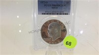 1973-S PCGS PR69DCAM SILVER DOLLAR