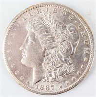 Coin 1887-S  Morgan Silver Dollar Uncirculated