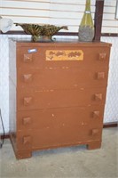 Vtg Painted Chest of Drawers