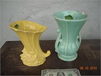 McCoy vases lot