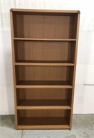 Large wood bookcase