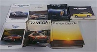 Huge lot of Chevy advertising brochures