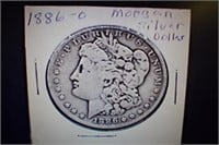 1886o Morgan Silver Dollar