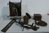 Variety of old tools and more