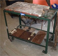 Shop Work Table w/ Vise