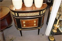 ORNATE FOOTED BOMBAY STYLE CHEST