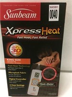 SUNBEAM HEATING PAD *KING*