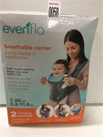 EVENFLO BREATHABLE CARRIER 7-26LBS