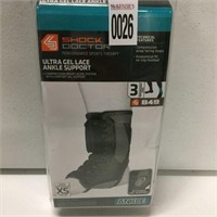 SHOCK DOCTOR ANKLE SUPPORT *X SMALL*