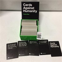 CARDS AGAINST HUMANITY GREEN BOX