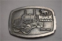 Vintage Mack Trucks Super-Liner Belt Buckle