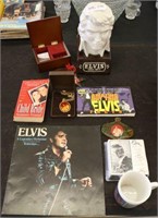 Elvis Decanter Music Box and other Collectibles