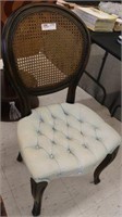 Cane Back Victorian Chair