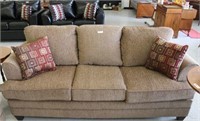 New Sofa and Love Seat with Accent Pillows