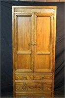 Bassett Furniture Wood Armoire