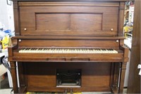 Adler Player Piano with Scrolls