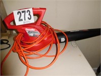 Homelite Electric Blower With Cord