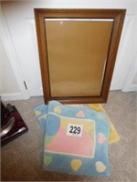 2 Heart Rugs, Picture Frame