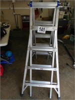 Werner Combination Step Ladder Extends to 15 ft