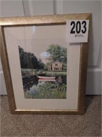 Matted and Framed Print 19x23