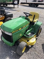 JOHN DEERE LX172 RIDING MOWER