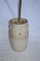 Indian Head No. 4 butter churn