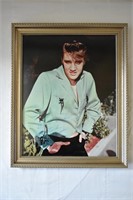 Elvis Presley signed picture