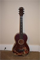 Vintage Youth Silvertone FL-59 acoustic guitar