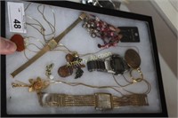 WATCHES - COSTUME JEWELRY - DISPLAY NOT INCLUDED