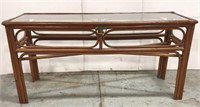 Rattan sofa or hall table