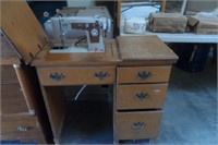 Brother Opus 831 Sewing Machine in Cabinet