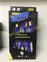 CAMCO TOOLS -6 PC INSULATED SCREWDRIVERS