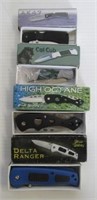 (4) Knives Including: High Octane, Delta Ranger,