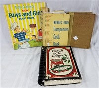 Vintage cookbooks lot