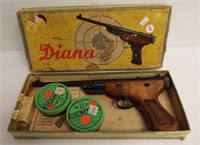 Diana model 5 .22 air pistol Pellet gun. S/N
