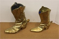 SELECTION OF BRASS BOOTS