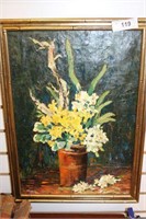 FLORAL STILL LIFE PAINTING BY MYRA