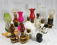 Mini kerosene lanterns collection