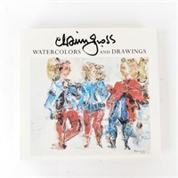 CHAIM GROSS SIGNED WATERCOLOR BOOK
