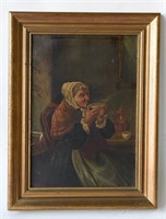 19TH C. O/C VICTORIAN PAINTING