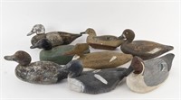 WOODEN DUCK DECOY GROUPING