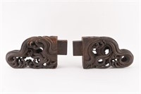 19TH C. CHINESE CARVED WOODEN ELEMENTS