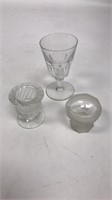 BACCARAT AND LALIQUE GLASS GROUPING