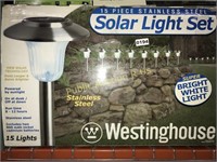 WESTINGHOUSE $99 RETAIL SOLAR LIGHT SET