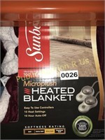 SUNBEAM HEATED BLANKET