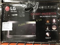LG $160 RETAIL 1.5 CU FT MICROWAVE OVEN